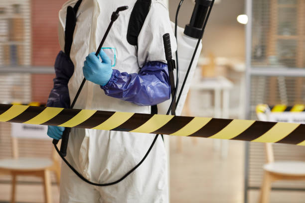 Professional Drug Lab Cleanup technician working in Omaha, TX